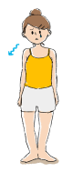 骨盤矯正でダイエットした女性の画像